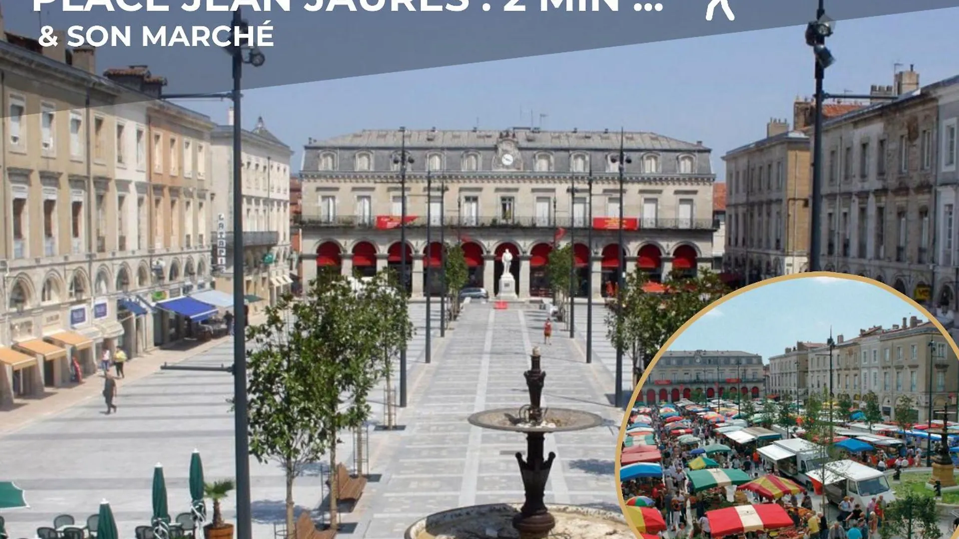 Le Terracotta - Grand Triplex Climatise, Calme Lägenhet Castres  Frankrike